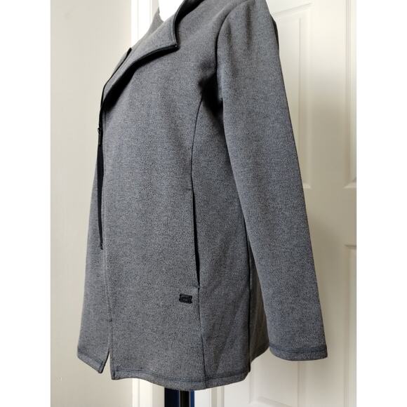 OGIO Transition Jacket Active Grey Women's Medium Pockets Off Side Zip NWOT - Picture 6 of 10